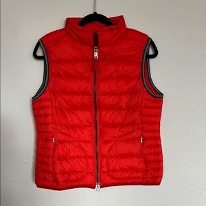 Bogner Fire and Ice Red Puffer Vest size 40EU 10US M/L